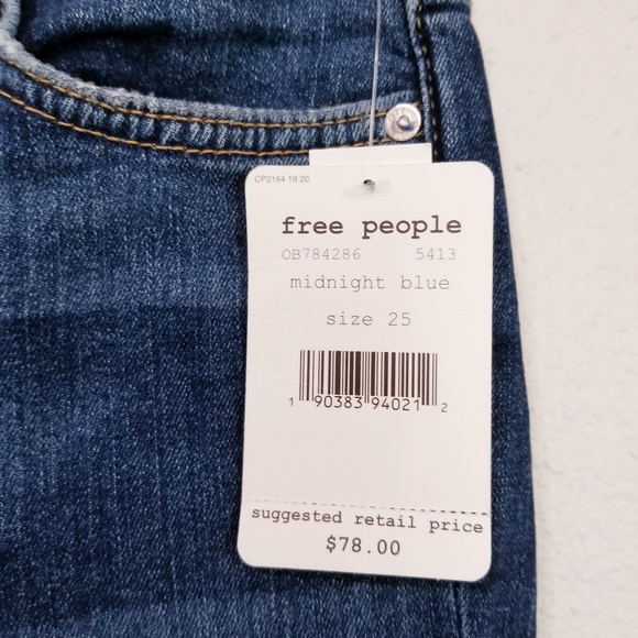 free people high rise busted skinny jeans - Picture 5 of 7
